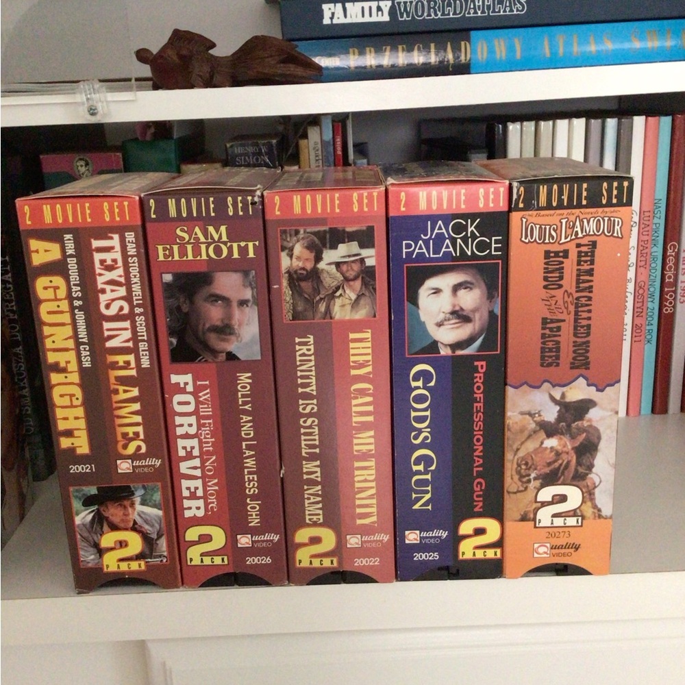 Western VHS 5 Box Set – 10 Movies